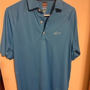 Greg Norman Collection Ocean Blue Polo Shirt